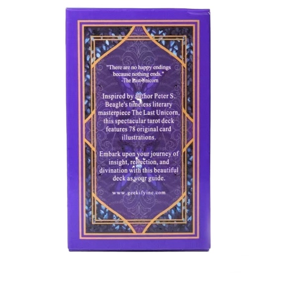 The Last Unicorn Tarot Cards NWT - Picture 6 of 6